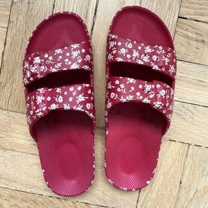 Freedom Moses Red Flower Slides